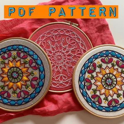 Mandala Kaleidoscope DIY PDF Patter..