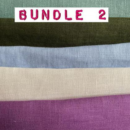 Pre Cut Linen Fabric Bundles For Embroidery In..