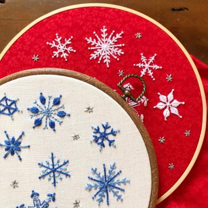Snowflakes Pdf Pattern For Winter And Festive..